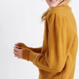 Madewell Balloon Sleeve Sweater